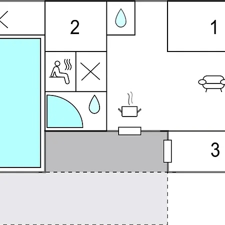 度假居 4 Bedroom Cozy In Rodby *